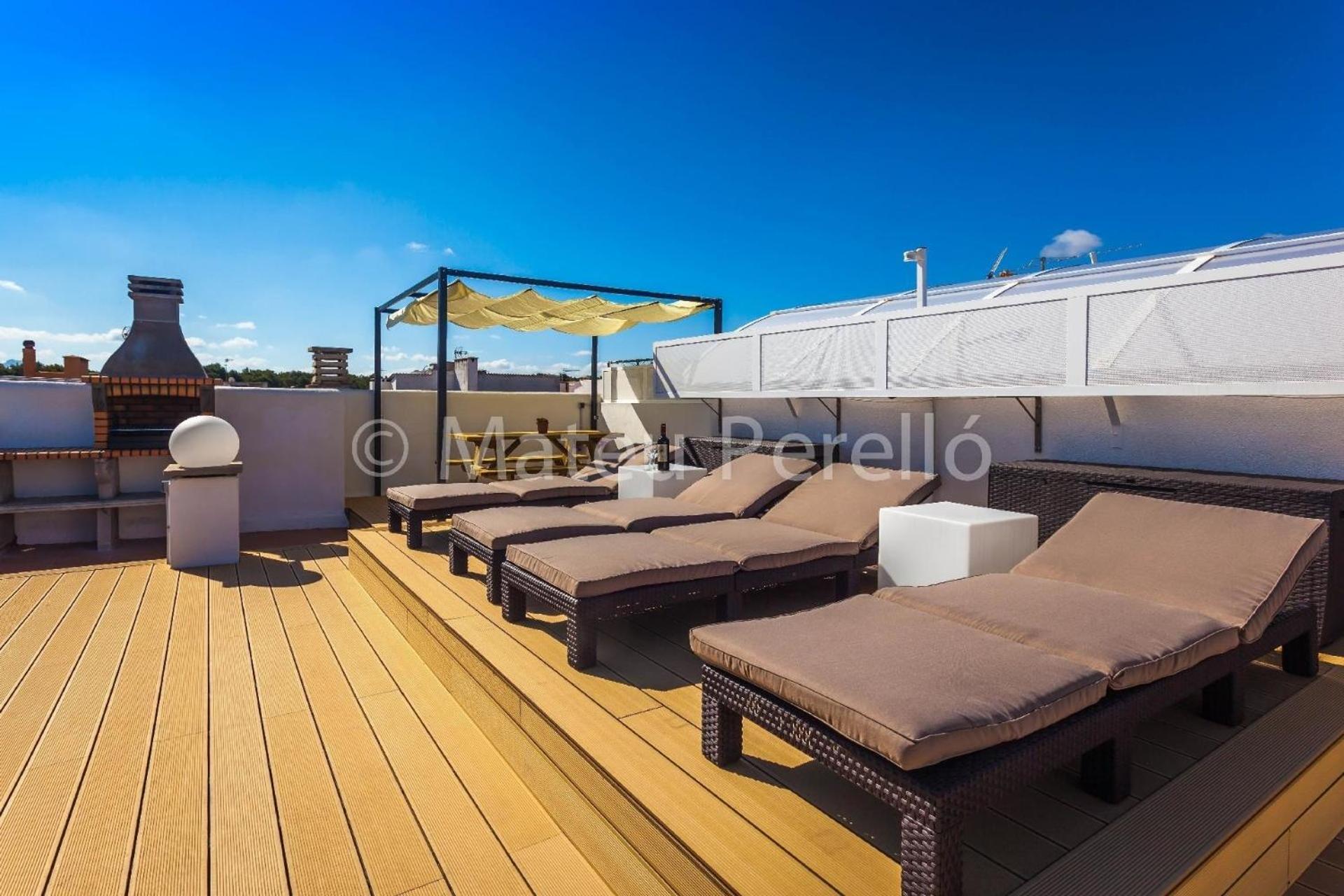Wohnung In Son Baulo Mit Terrasse, Garten Und Grill Can Picafort  Eksteriør bilde
