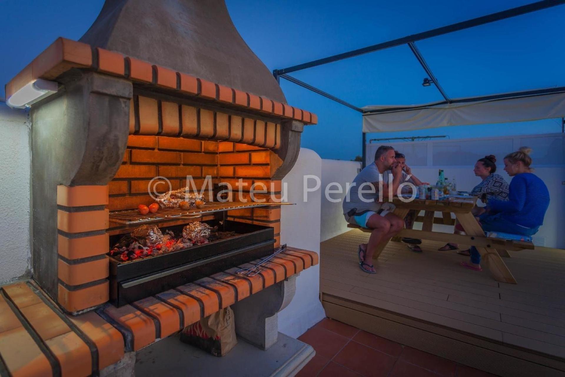 Wohnung In Son Baulo Mit Terrasse, Garten Und Grill Can Picafort  Eksteriør bilde