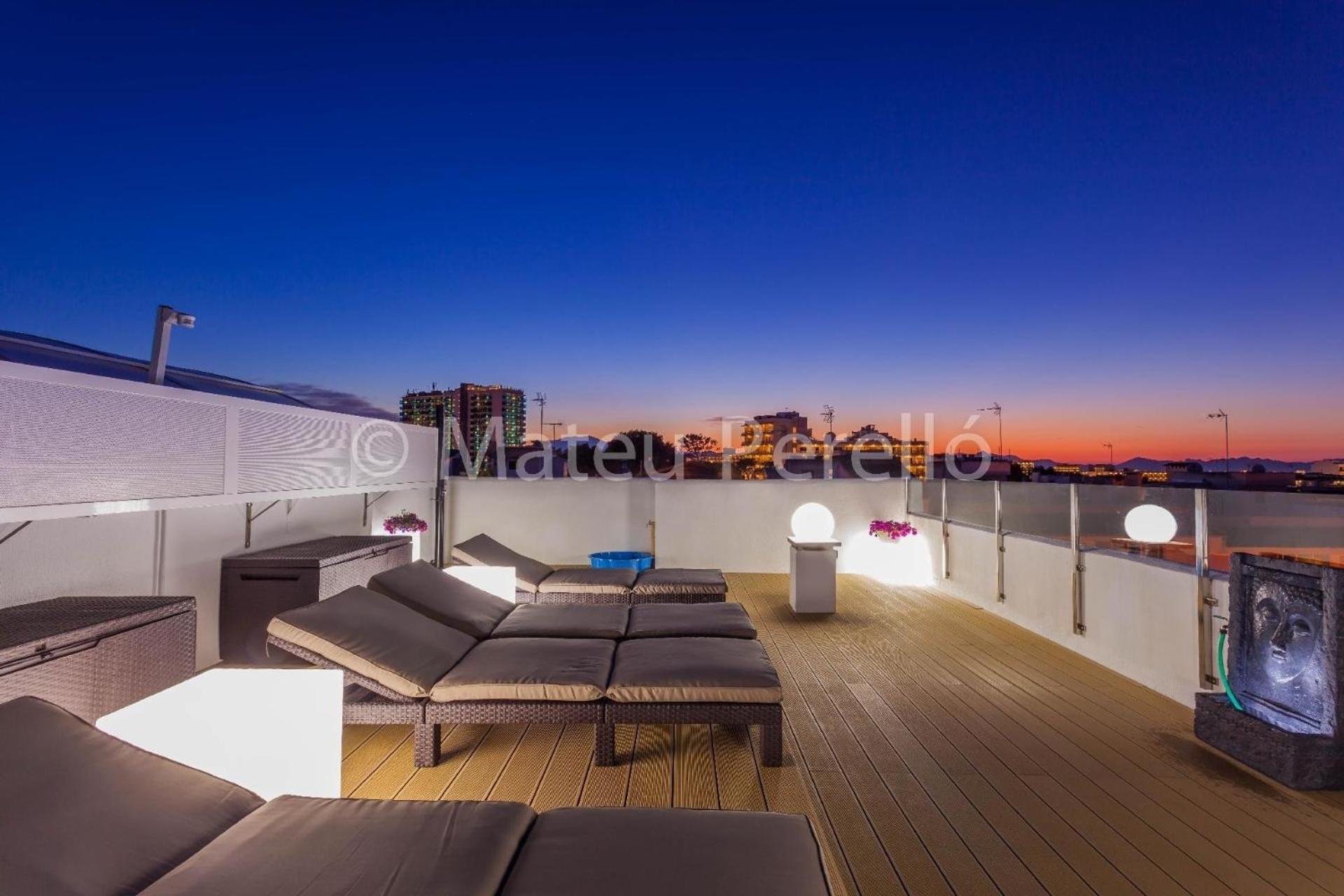 Wohnung In Son Baulo Mit Terrasse, Garten Und Grill Can Picafort  Eksteriør bilde