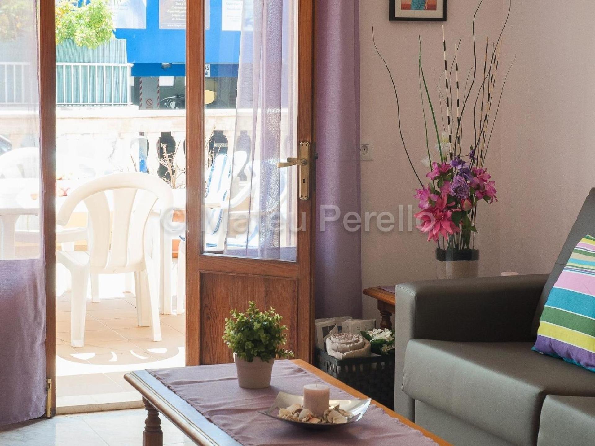 Wohnung In Son Baulo Mit Terrasse, Garten Und Grill Can Picafort  Eksteriør bilde